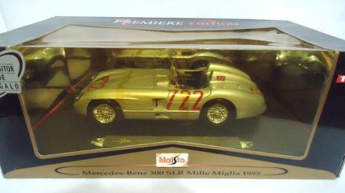 Mercedes Benz 300 Slr Mille Miglia 1955 Maisto Escala 1/18