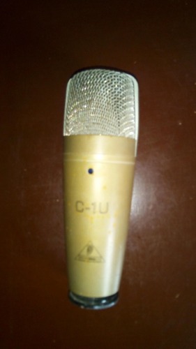 Microfono Condensador Profesional Behringer C-1u Usb Cable