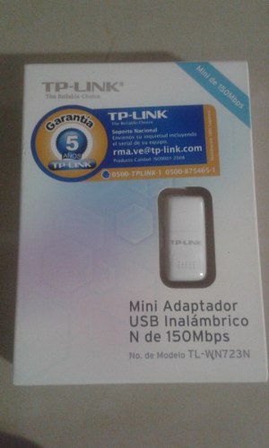 Mini Adaptador Usb Inalambrico Tp-link 150 Mbps
