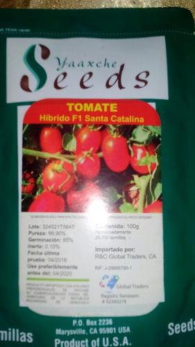 Semillas Te Tomates Hibrida Santa Catalina F1