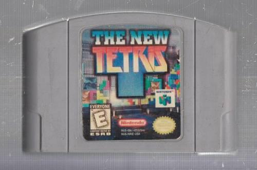 The New Tetris 64. Juego De Nintendo 64. Original Usado M3