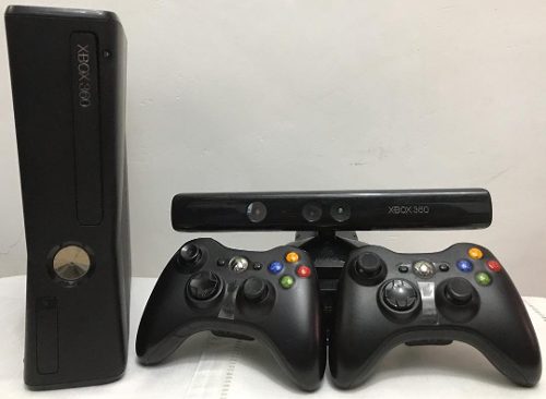 Xbox 360 Slim ( Controles + Kinect + Sorpresas Chacao