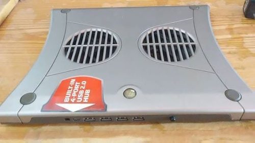 Base Fan Cooler Para Laptop Con 4 Puertos Usb