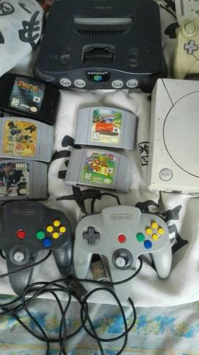 Consola De Nintendo 64 Con Juegos Sin Cables