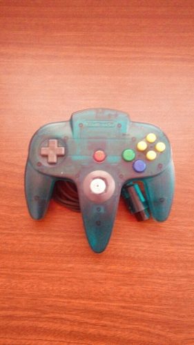 Control Para Nintendo 64 Original Color Artic Ice 5ver