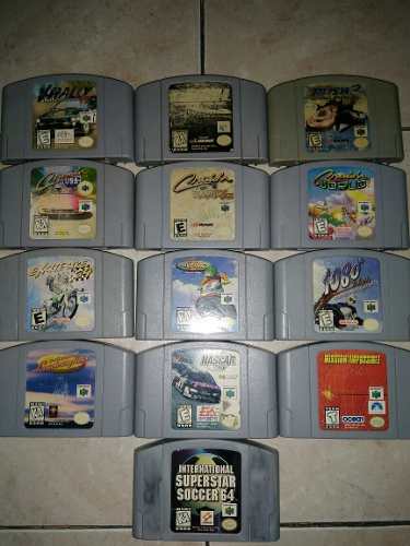 Lote De Juegos Nintendo 64