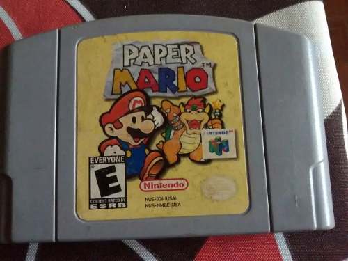 Mario Pape De Nintendon 64