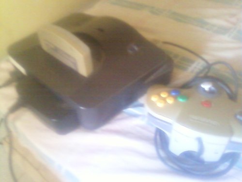 Nintendo 64 Con Todos Sus Accesorio, 2 Comtrole Y 11 Juegos