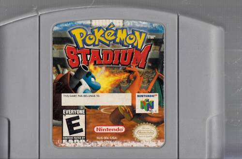 Pokemon Stadium. Juego Nintendo 64 Original Usado. M7.