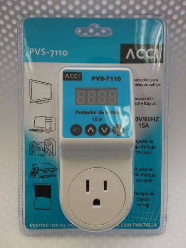 Protector De Voltaje 110v Acci