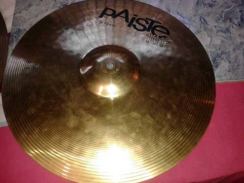 Set De Platillos Marca Paiste Profesionales ' Y 20'