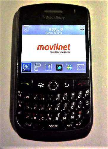 Blackberry 8900 Movilnet Operativo Sin Audio