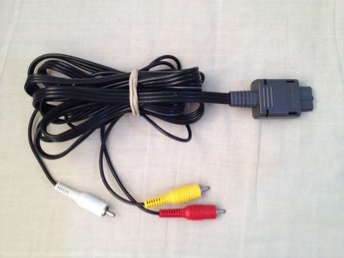 Cable Compuesto Audio/video Super Nintendo