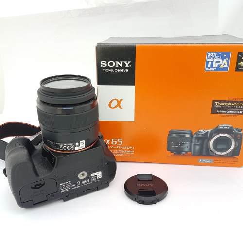 Camara Profesional Sony Alpha 65 Poco Uso 550remate