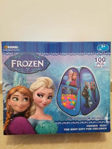 Carpa Frozen Con Pelotas