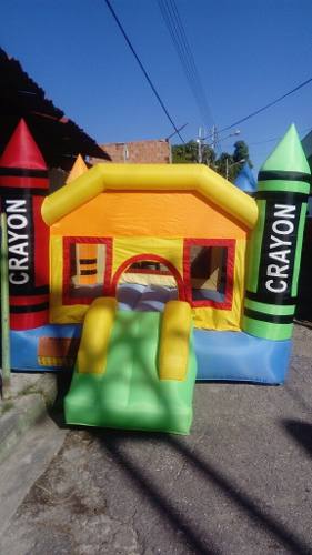 Castillo Inflable 3x3 Creyon Brinca Brinca