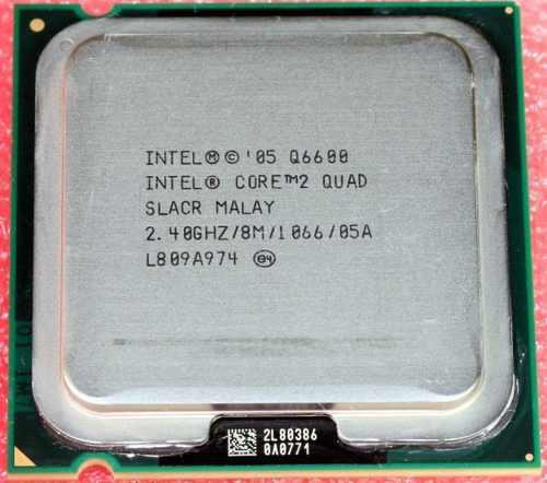 Core 2 Quad Intel Q6600 2.4 Ghz / 120 Mil Bs