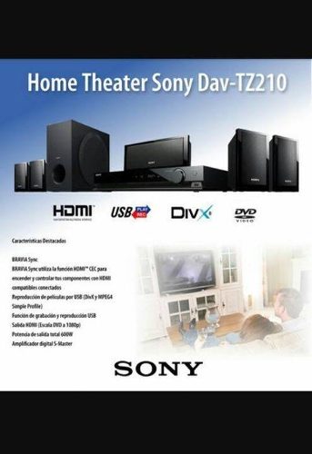 Home Theatre Sony Dav-tz210 Gran Oferta!!! Leer Descripcion