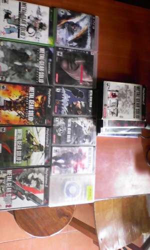 Metal Gear Ps3 Ps2 3ds Coleccion