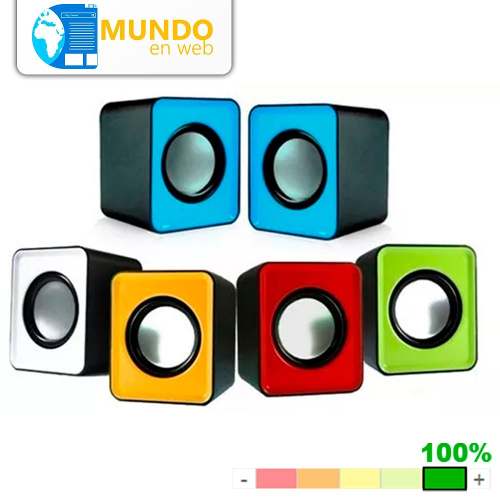 Mini Cornetas Usb Portatiles Speaker 2.0 Pc Laptop Celular