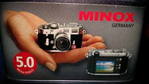 Minox Leica M3 5.0 Negra Y Plata Camara Colección Limitada