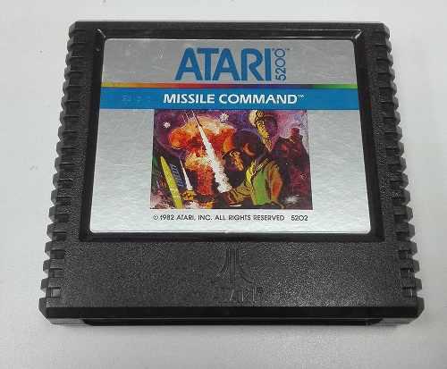 Missile Command Para Atari 5200 Perfecto Estado