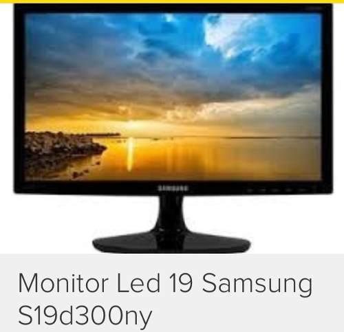 Monitor Samsung Lcd 19 Pulgadas Como Nuevo Poco Uso