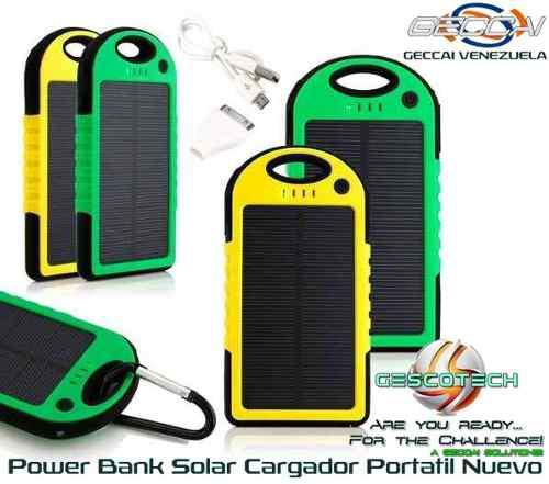 Power Bank Solar Cargador Portatil Nuevo