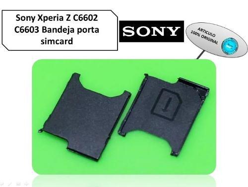 Sony Xperia Z C6602 C6603 Bandeja Porta Simcard 24161