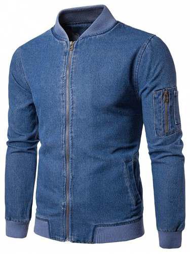 Sueter Camisa De Jeans Para Caballero De Moda