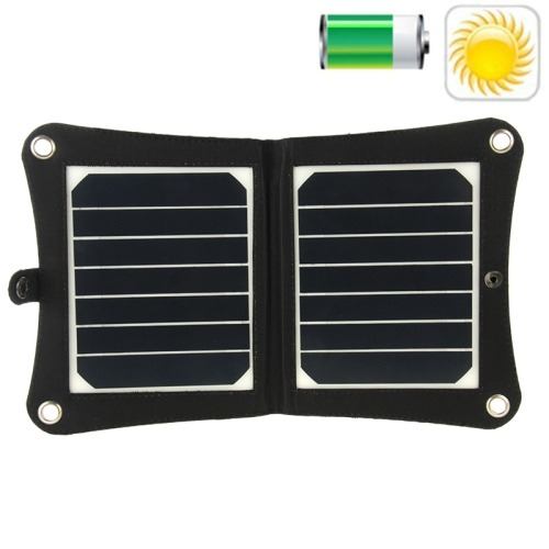 7w Cargador Eficiencia Solar Plegable Portatil Panel Bolsa