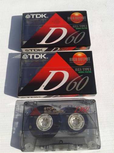 Cassette Tdk De Audio 60