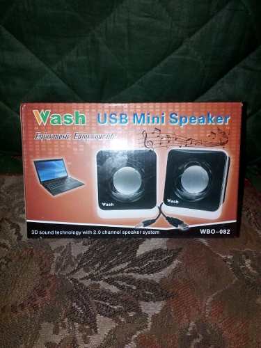 Cornetas Portátiles Usb Mini Speaker Wash