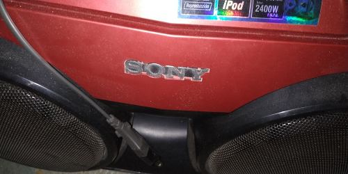 Equipo Sony Portatil 120v