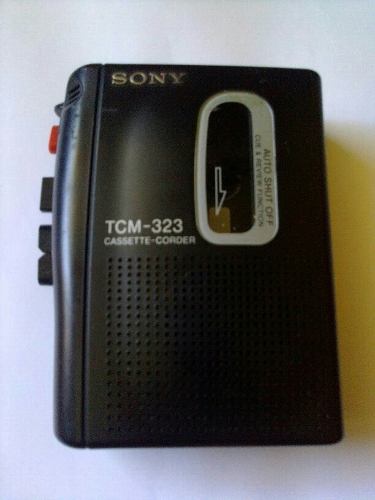 Grabadora Sony Portatil Periodista Modelo Tcm-323