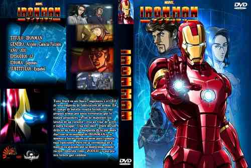 Marvel Anime Oficial Iron Man Wolverine X Men