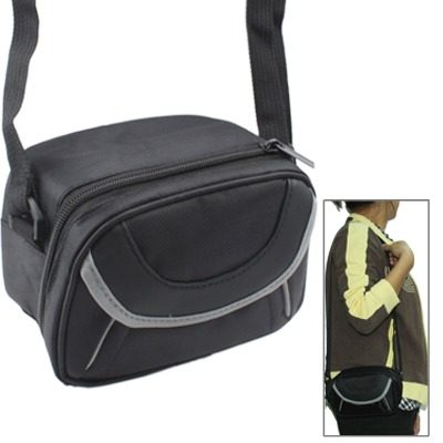 Portable Digital Camara Bag With Strap Black