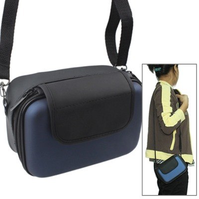 Portable Digital Camara Bag With Strap Dark Blue