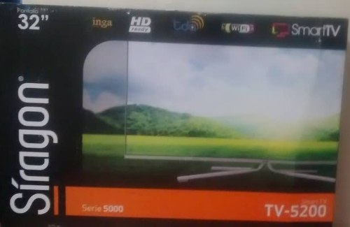 Tv 32 Siragon + Blu Ray + Base De Pared, Wifi, Usb, Hdmi