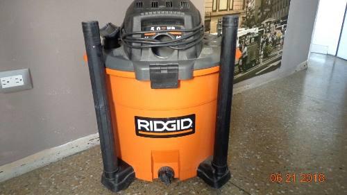 Aspiradora Ridgid De 16 Galones Como Nueva