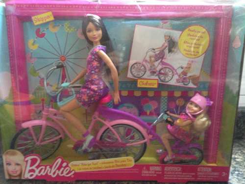 Barbie Hermanas Bici Para Dos