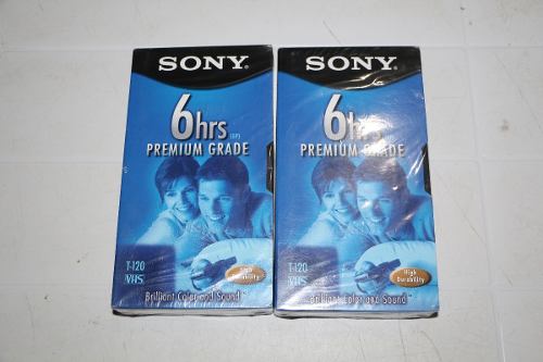 Cassette De Vhs Marca Sony