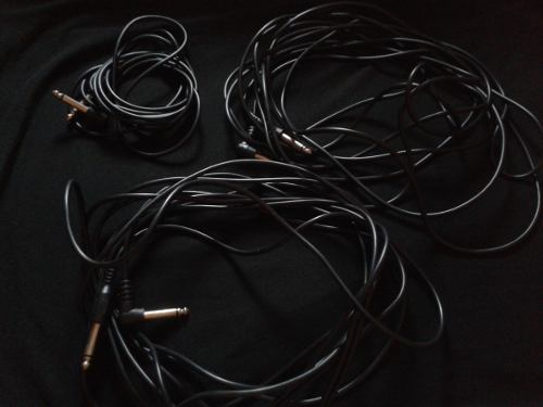 Combo Cables De Guitarra Eléctrica Genéricos