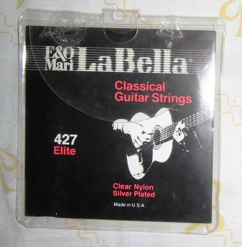 Cuerdas Para Guitarra Acustica 1,2 Y 3. La Bella