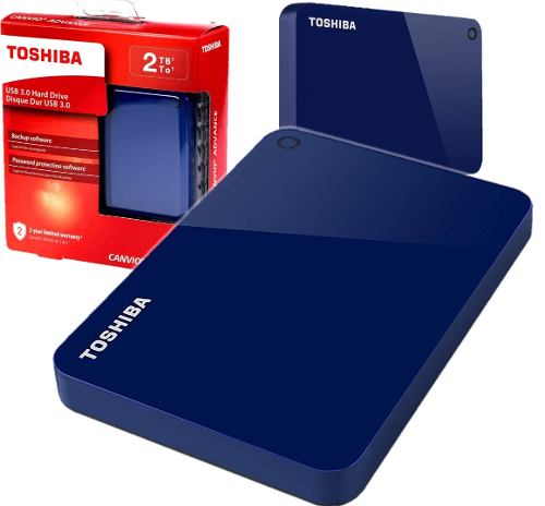 Disco Duro Portatil 2tb Toshiba Externo 2tb Usb 3.0 Nuevo