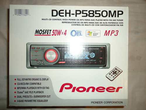 Equipo De Sonido Pionner Modelo Deh-p5850mp