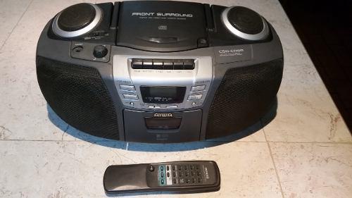 Equipo De Sonido Portátil Aiwa, Con Control Remoto