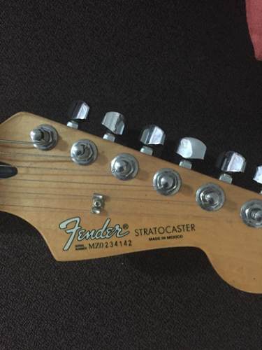 Fender Stratocaster Made In Mexico Color Sunburst...