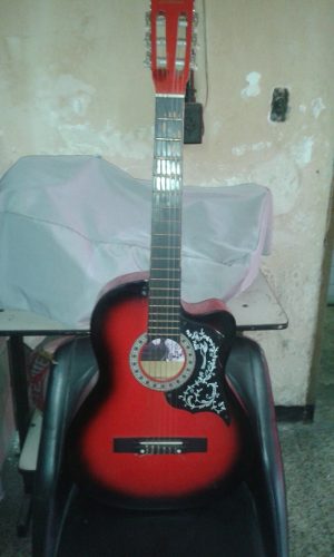 Guitarra Acustica Arianna En Excelentes Condiciones Usada.