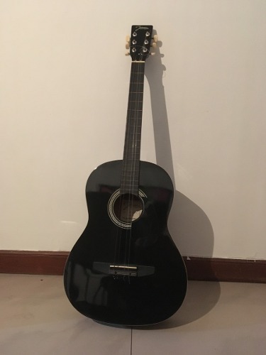 Guitarra Acustica Johnson Jag  Bk (80) (leer)